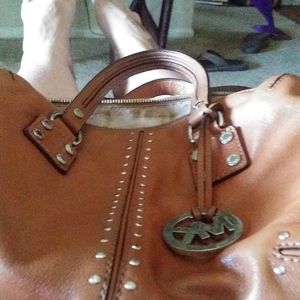 Brown MK purse